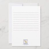 Me and My House Scripture Coloring Postcard (Back)