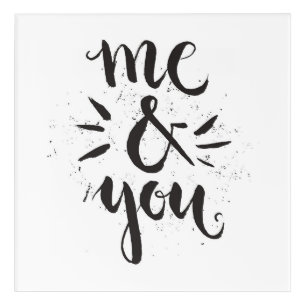 Me And You Acrylic Print