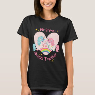 Me And You blk womens T-Shirt