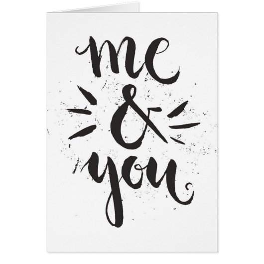 Me And You Cards (Front)