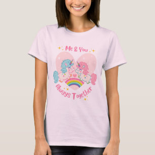 Me And You pink womens T-Shirt