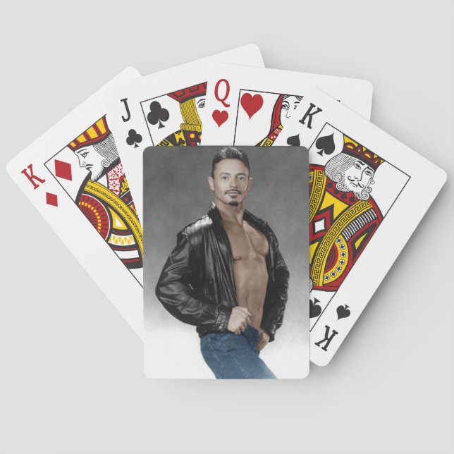 Me at age 44  poker cards (Back)