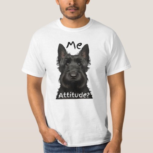 Me Attitude Scottish Terrier T_Shirt