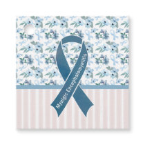 Me/CFS Blue Ribbon Awareness gift tags
