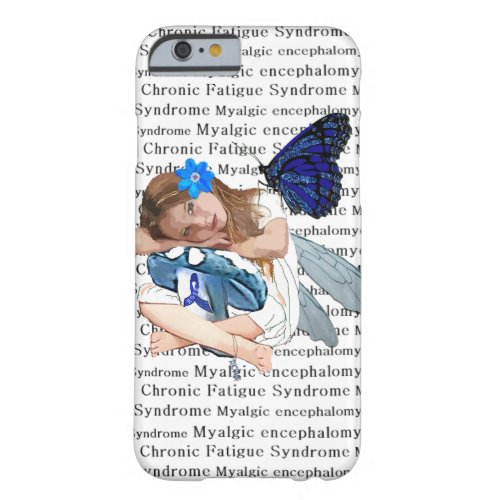 MECFS Chronic Fatigue Angel Fairy Girl Barely There iPhone 6 Case