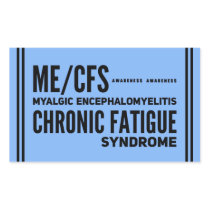 ME/CFS Chronic Fatigue  Syndrome Awareness Rectangular Sticker