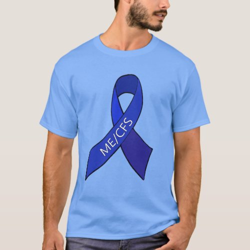 MECFS Chronic Fatigue Syndrome Awareness Ribbon T_Shirt