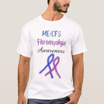 ME/CFS Fibromyalgia Ribbon Awareness Shirt