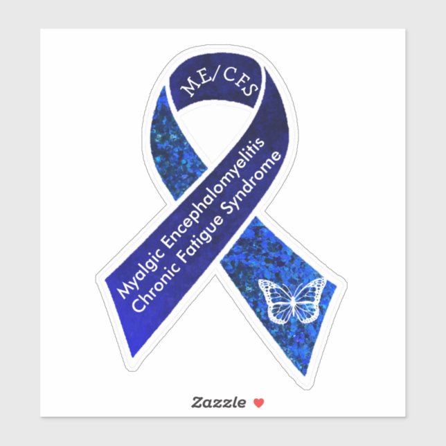 ME/CFS Support and Awareness  Sticker (Sheet)