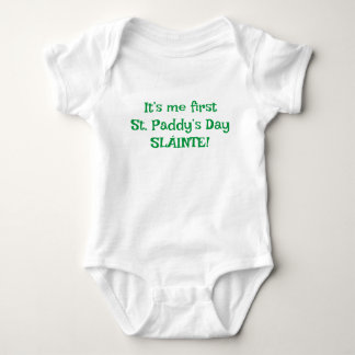 Me First St. Paddy’s Bodysuit