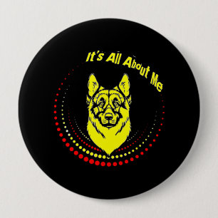 Me German Shepherd Button