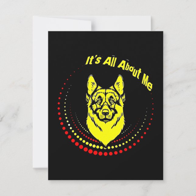 Me German Shepherd Thank You Card (Front)