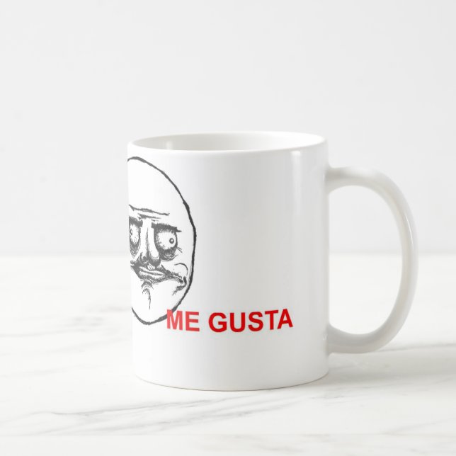 me gusta coffee mug (Right)