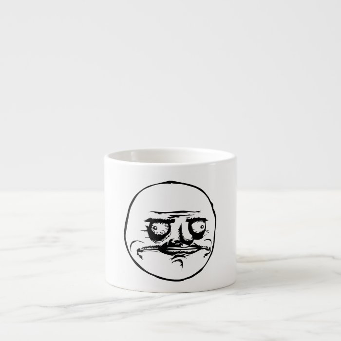 Me Gusta Face Meme Espresso Cup