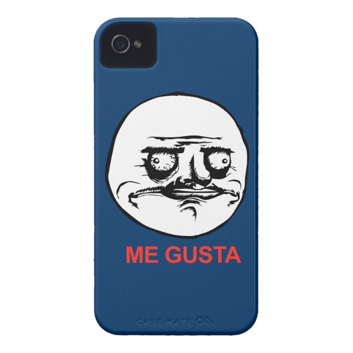 Me Gusta Face Meme iPhone 4 Case Mate Cases