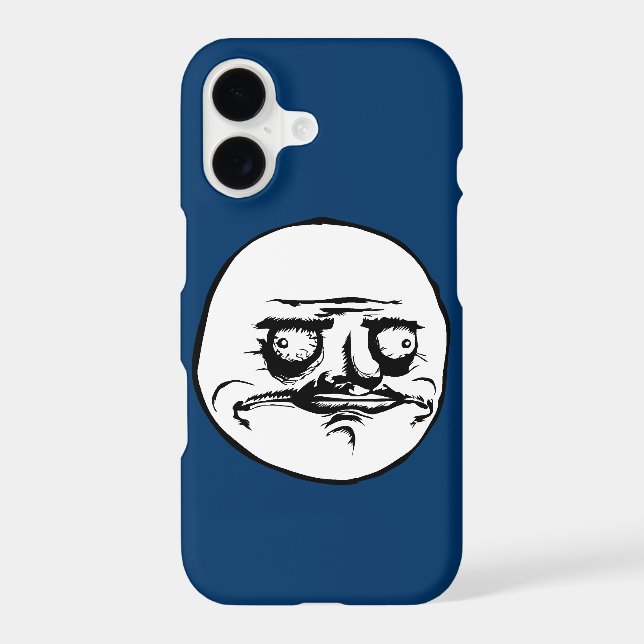 Me Gusta Face Meme Iphone Case (Back)