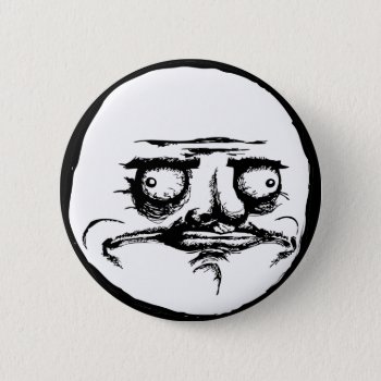 Me Gusta Face Pinback Button by Hipster_Farms at Zazzle