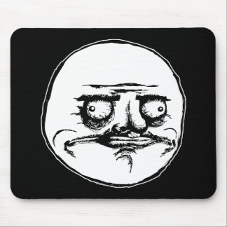 me gusta face rage face meme humor lol rofl mouse pad