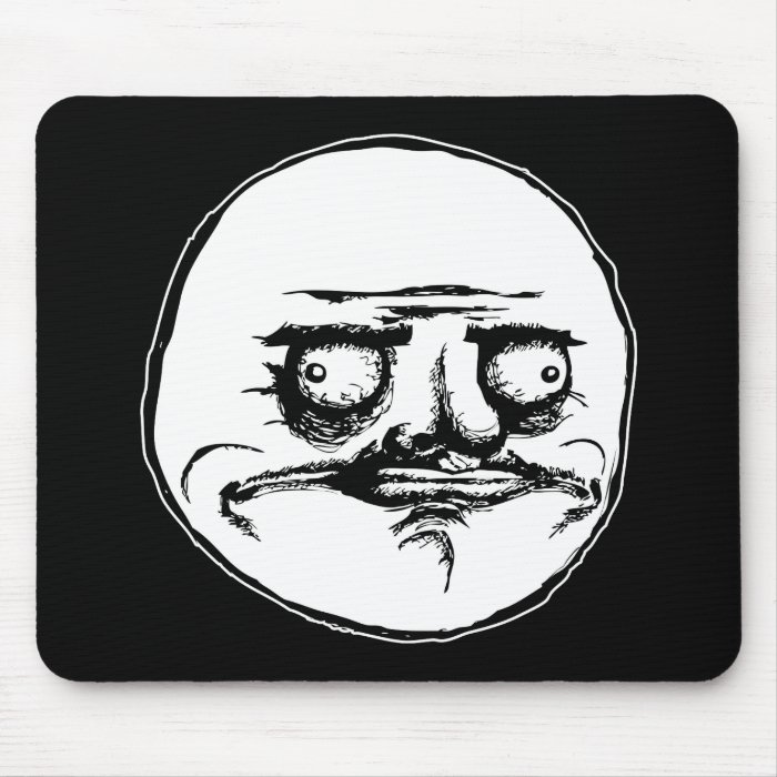 me gusta face rage face meme humor lol rofl mouse pad