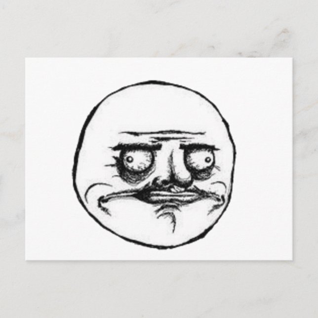 Me Gusta Guy Postcard (Front)