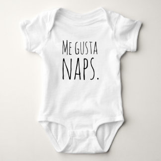 Me Gusta Naps Baby Bodysuit