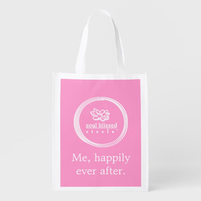 Me, happily ever after. Reusable bag (Front)