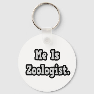 Me Is Zoologist Keychain
