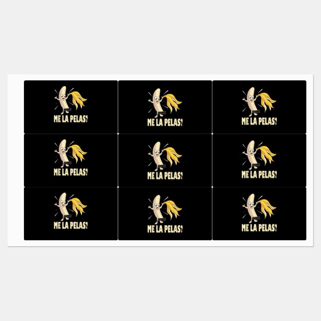 Me La Pelas Labels (Sheet)