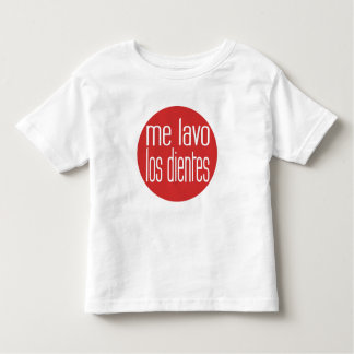me lavo lost dientes toddler t-shirt