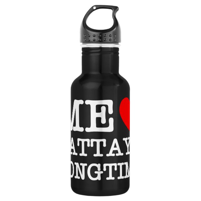 ME LOVE PATTAYA LONGTIME WATER BOTTLE (Front)