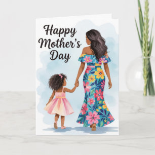 Me & Mommy Mother's Day Card