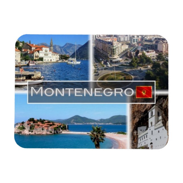 ME Montenegro - Podgorica - Magnet (Horizontal)