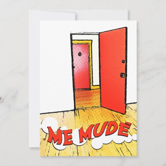 me mudé : puerta cómica (Front)
