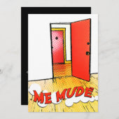 me mudé : puerta cómica (Front/Back)