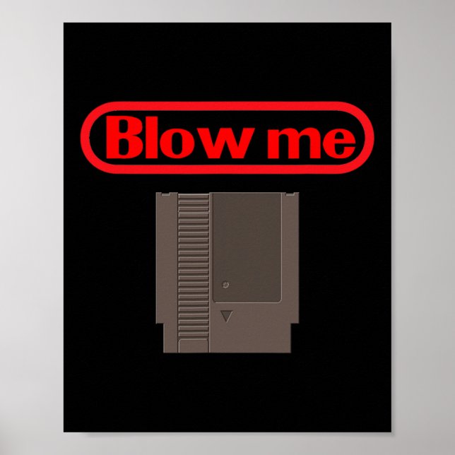 Me Retro Video Game Old School Gamer  Poster (Front)