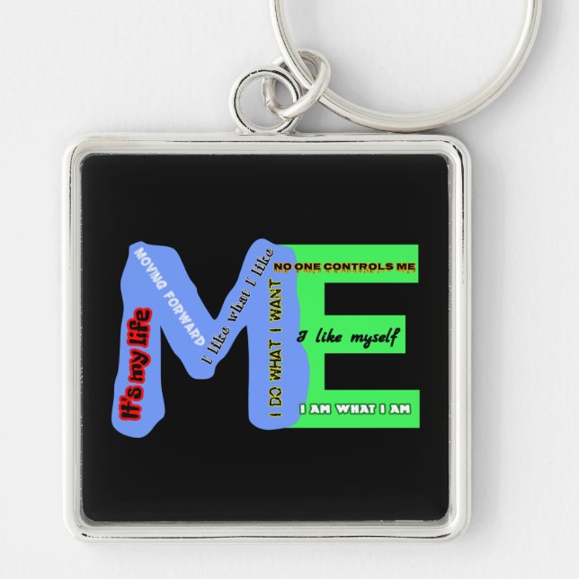 ME Self-Expression Keychain (Front)