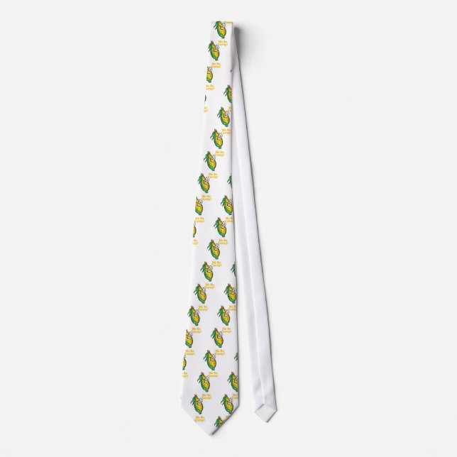 Me SO Corny  corn  cob Neck Tie (Front)