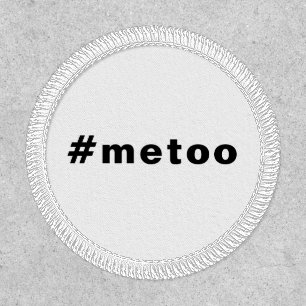 me too, #metoo, pride black white patch