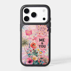 Me & You Floral Collage iPhone 17 Pro Case