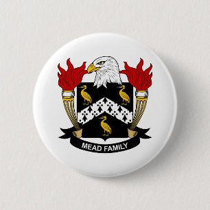 Mead Family Crest Button