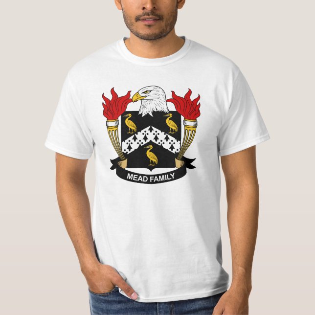 Mead Family Crest T-Shirt (Front)
