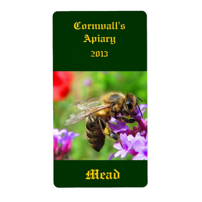 Mead Honeywine Label (Front)