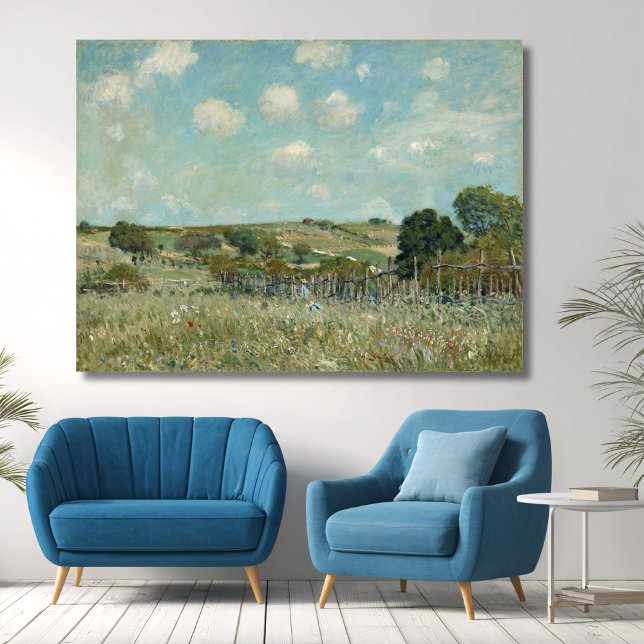Meadow – Alfred Sisley Canvas Print (Creator Uploaded)