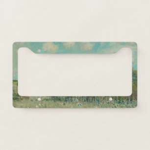 Meadow   Alfred Sisley   National Gallery of Art License Plate Frame
