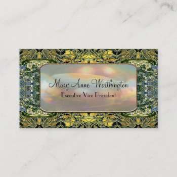 Meadow Baylphine Victorian Business Card by LiquidEyes at Zazzle