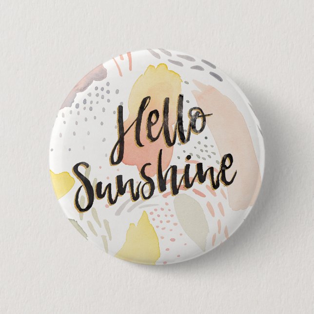Meadow Breeze II | Hello Sunshine Button (Front)