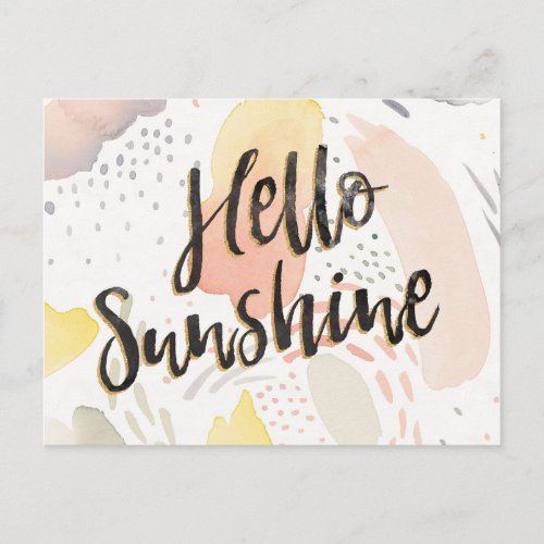 Meadow Breeze II  Hello Sunshine Postcard