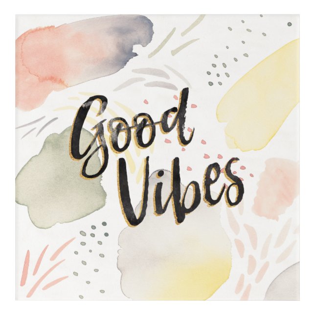 Meadow Breeze III | Good Vibes Acrylic Print (Front)