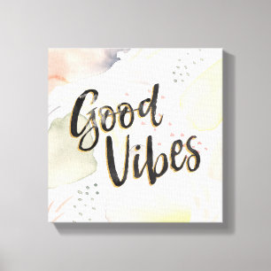 Meadow Breeze III   Good Vibes Canvas Print