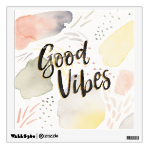 Meadow Breeze III   Good Vibes Wall Sticker